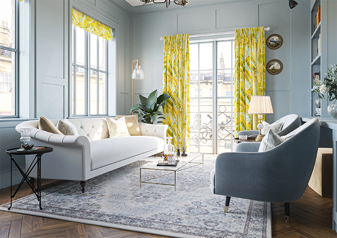 Rodeo Drive, Yellow - Made To Measure Curtains - Image 8